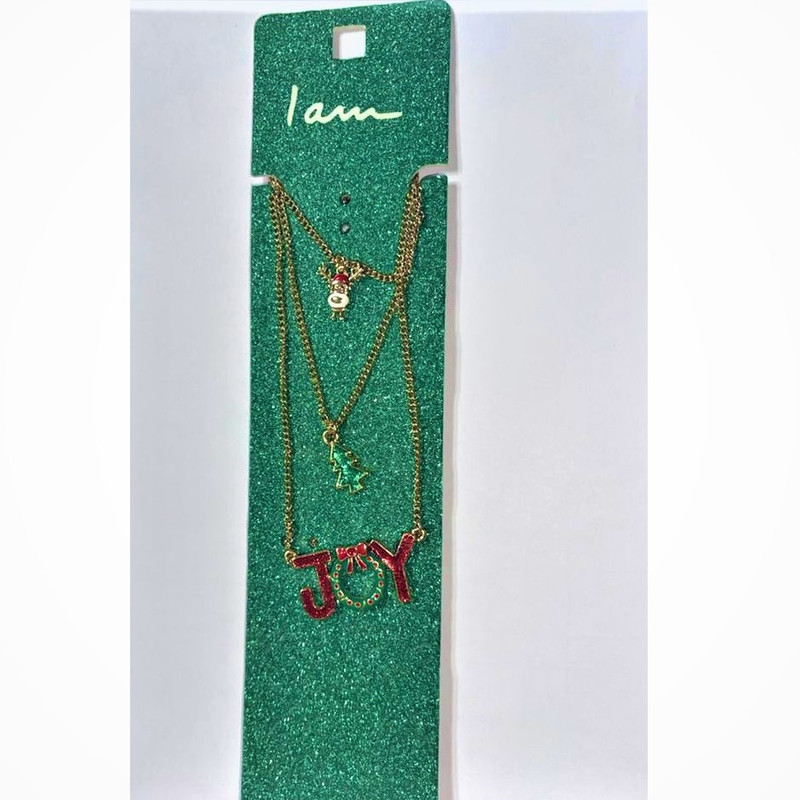 گردنبند دخترانه آی ام مدل i XMAS 001