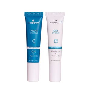 کرم دور چشم روز گلدن لیدی مدل hydra perfection حجم 15 میلی لیتر به همراه کرم دور چشم شب گلدن لیدی مدل hydra perfection حجم 15 میلی لیتر