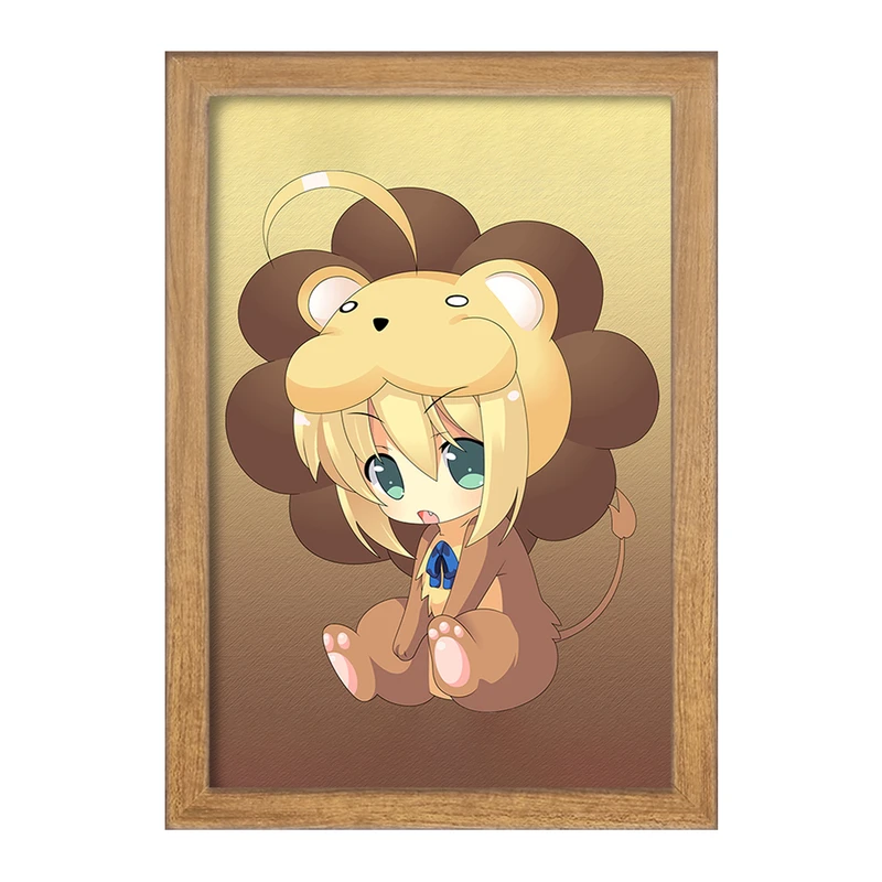 تابلو خندالو مدل التر انیمه فیت استی نایت Fate Stay Night  کد 22782