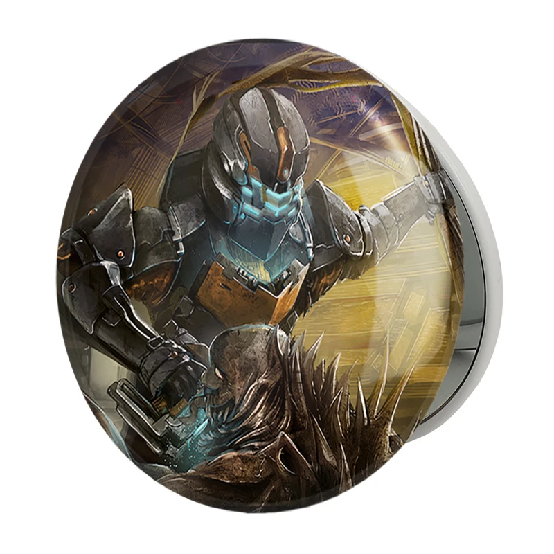 آینه جیبی خندالو طرح بازی دد اسپیس (Dead Space) مدل تاشو کد 35002