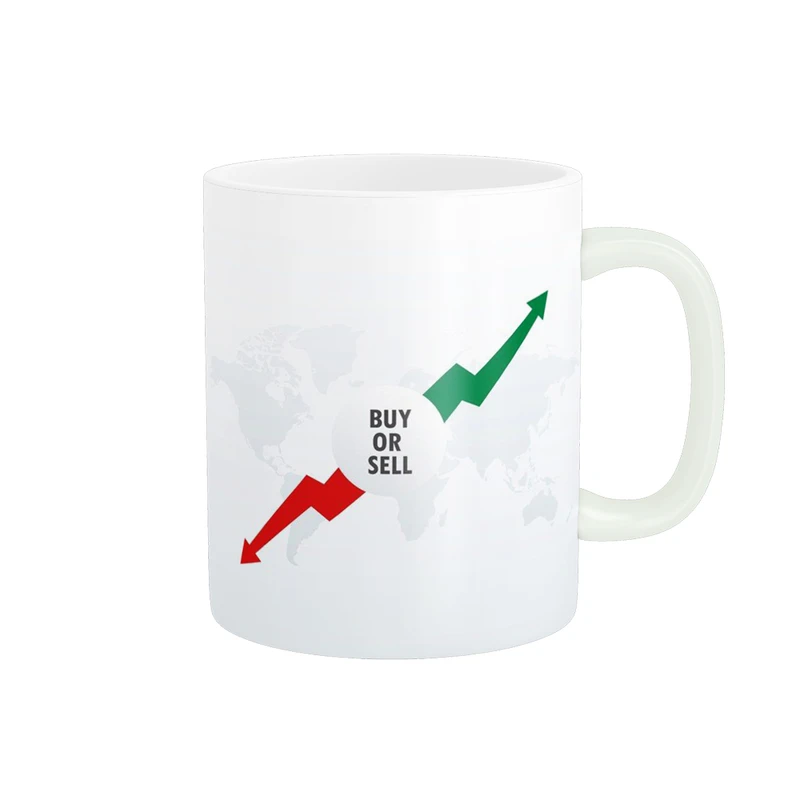 ماگ پادآفرین مدل ترید بورس بازارمالی تریدر کد p1256