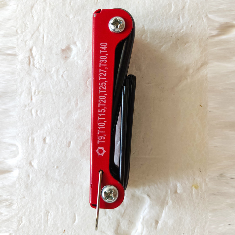 آچار آلن  ستاره ای اسکای مدل T9  - T40 مجموعه 8 عددی