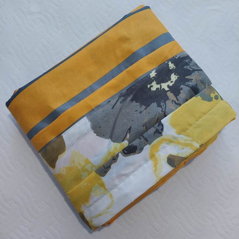 روکش لحاف مدل niki11 آبرنگی دو نفره سایز 220×210 سانتی متر