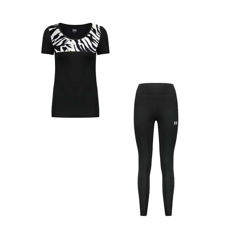 ست تی شرت و شلوار ورزشی زنانه مدل 710102-4104