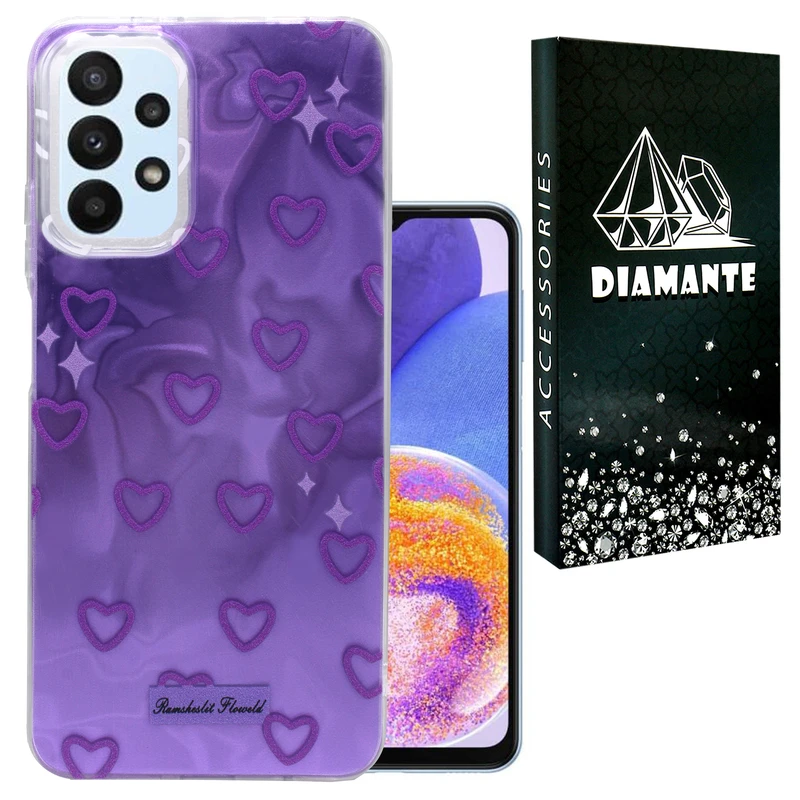 کاور دیامانته مدل Ghalbi Bk مناسب برای گوشی موبایل سامسونگ Galaxy A53