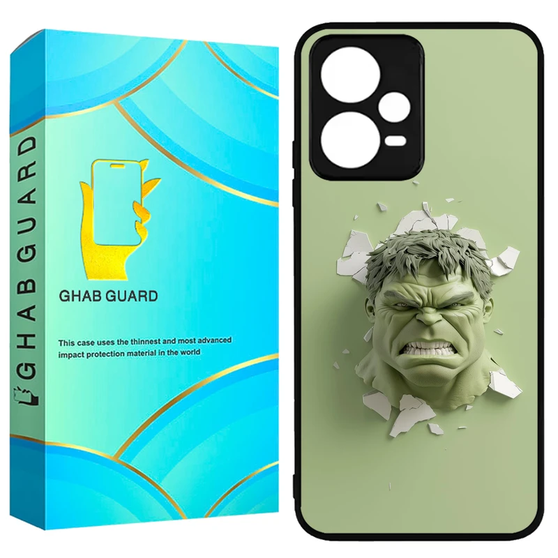 کاور قاب گارد طرح هالک مدل GCHPX5P مناسب برای گوشی موبایل شیائومی Poco X5 Pro 5G