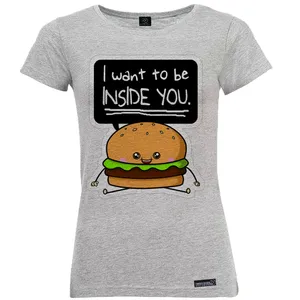 تی شرت آستین کوتاه زنانه 27 مدل Inside You کد MH1192