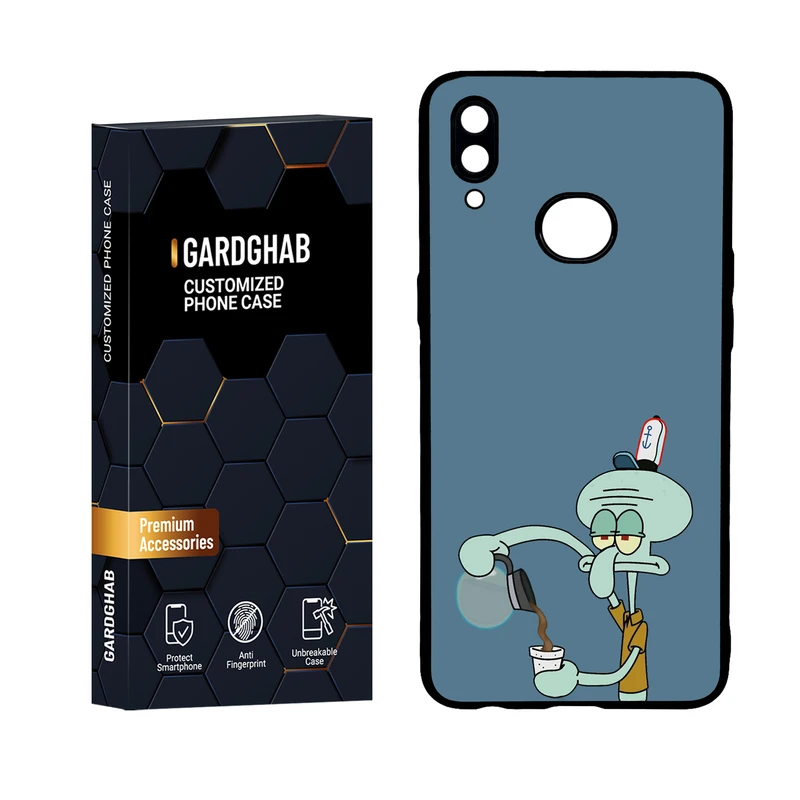 کاور گارد قاب مدل دور ژله ای فانتزی مناسب برای گوشی موبایل سامسونگ Galaxy A10s