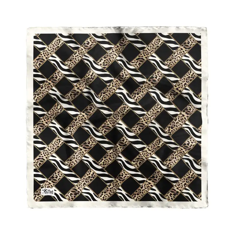 دستمال سر و گردن مشکات مدل H45