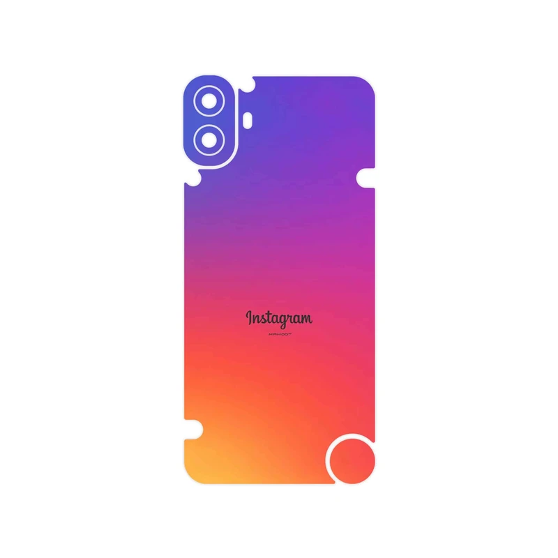 برچسب پوششی ماهوت مدل Instagram مناسب برای گوشی موبایل ناتینگ CMF Phone 1