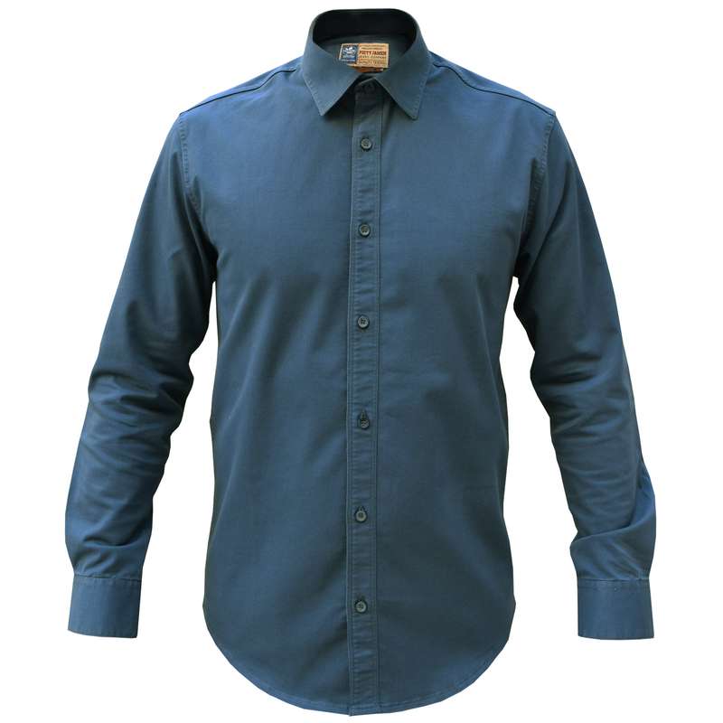 پیراهن آستین بلند مردانه پایتی جامه مدل قواره آزاد کد 9115686