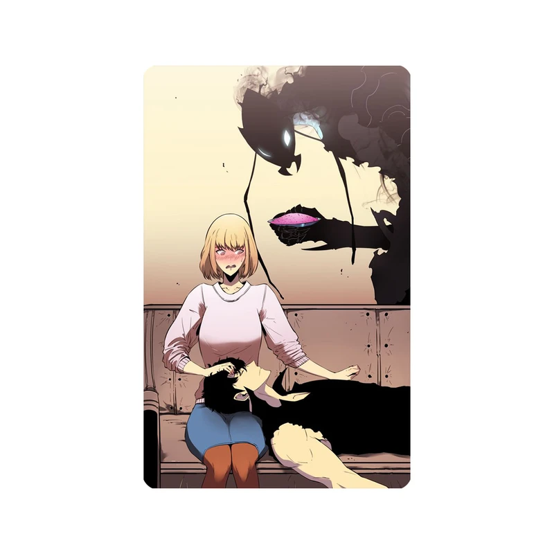 استیکر کارت مدل انیمه طرح سولو لولینگ سونگ جین وو کد 5331