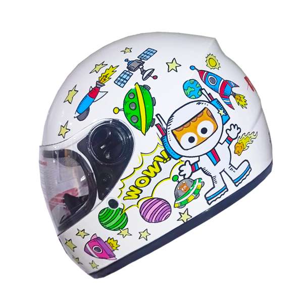 کلاه کاسکت ردلاین مدل بچگانه فک ثابت کد K_WH