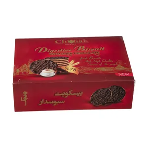 بیسکویت سبوسدار روکشدار چیچک - 435 گرم 