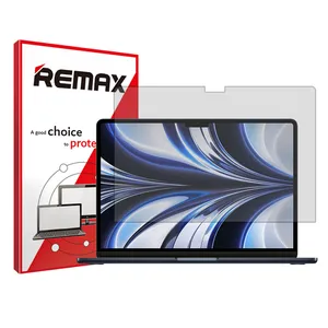 محافظ صفحه نمایش شفاف ریمکس مدل Resistant مناسب برای لپ تاپ اپل macbook air 13.6 m2 2022