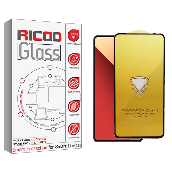 محافظ صفحه نمایش ریکو مدل RiC2 OG مناسب برای گوشی موبایل شیائومی Redmi Note 13 4G