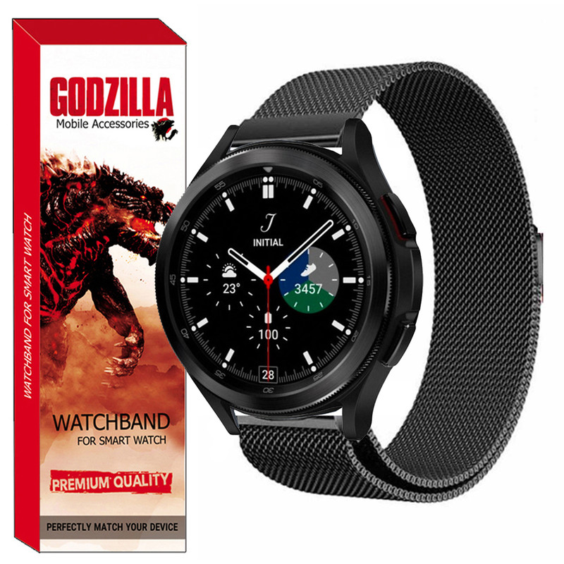 بند گودزیلا مدل Milanese مناسب برای ساعت هوشمند سامسونگ Galaxy Watch4 Classic 46mm