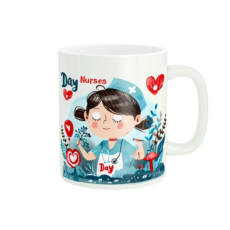 ماگ پادآفرین مدل روز پرستار کد 616