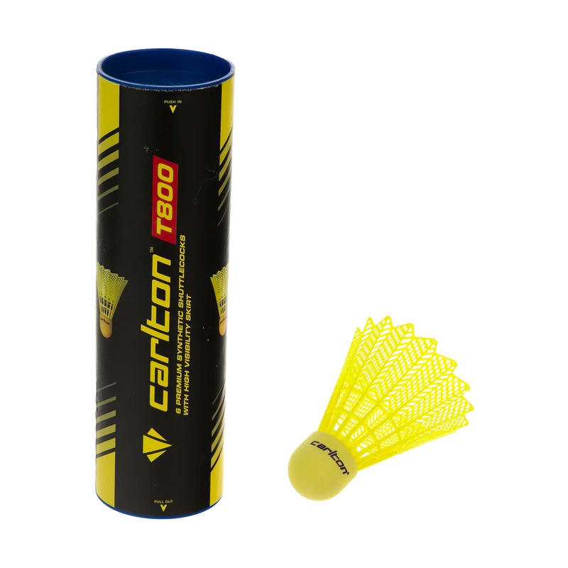 توپ بدمینتون کارتون مدل t-800 بسته 6 عددی