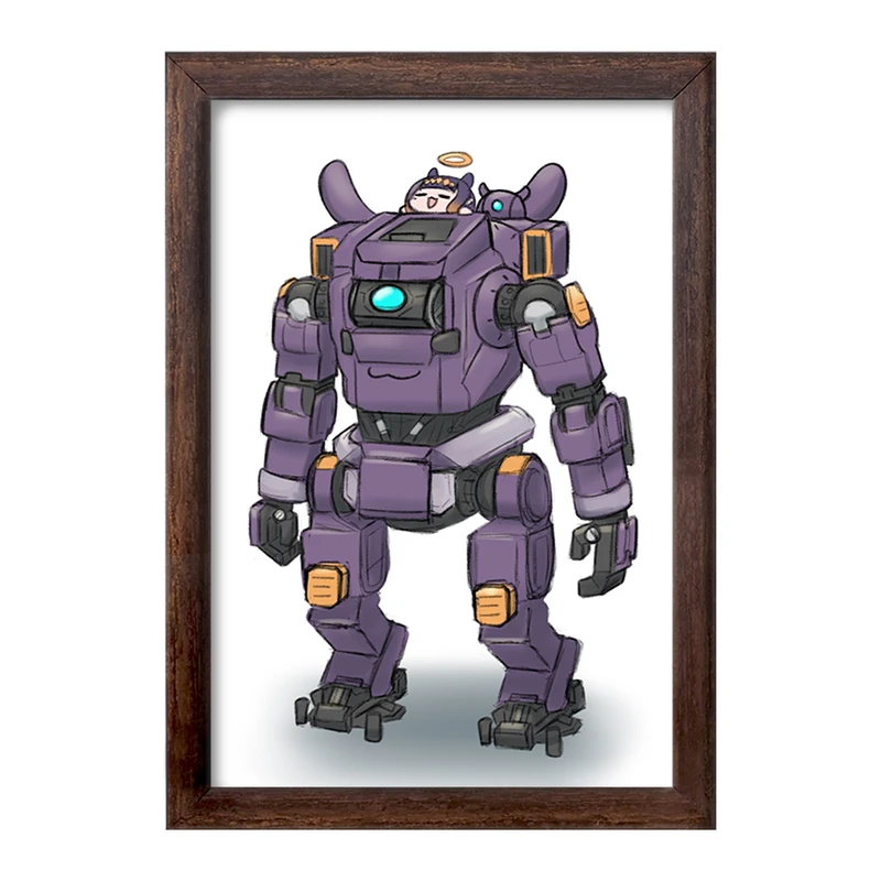 تابلو خندالو طرح بازی تایتان فال (Titanfall) کد 32628