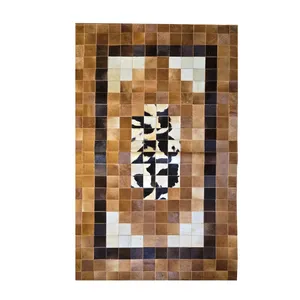 فرش پوست مدل کلاژ جیران