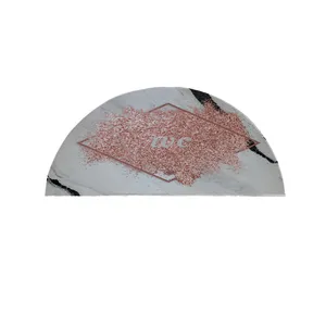  پادری مدل نیم دایره طرح سرویس بهداشتی کد 8398 سایز 90×45 سانتی متر
