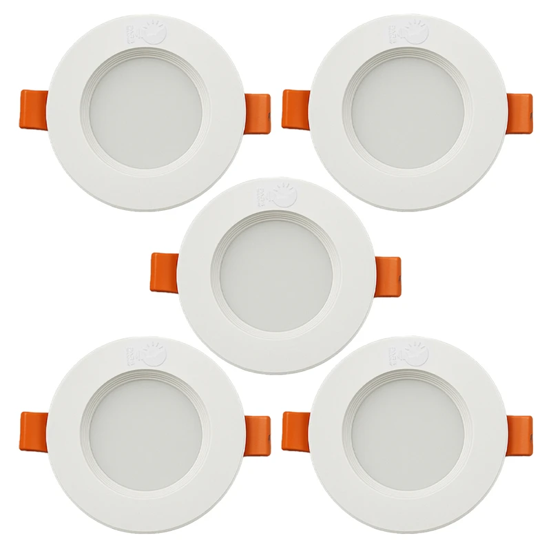 پنل بک لایت ال ای دی 7 وات پارس شانای مدل توکار بسته 5 عددی