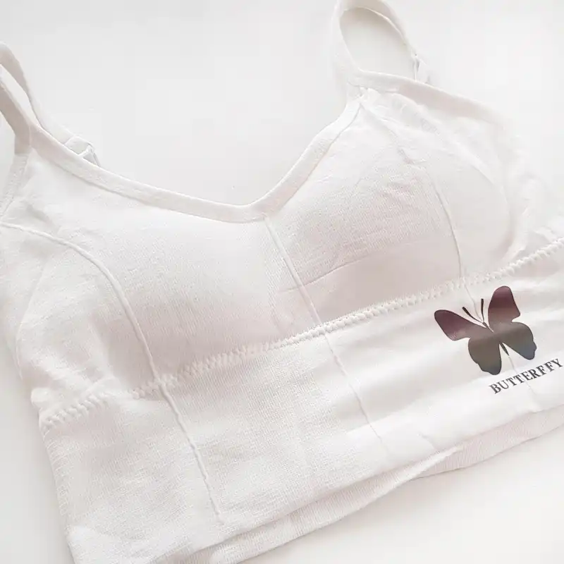 نیم تنه ورزشی زنانه ماییلدا مدل بدون فنر پددار کد 4564 رنگ سفید