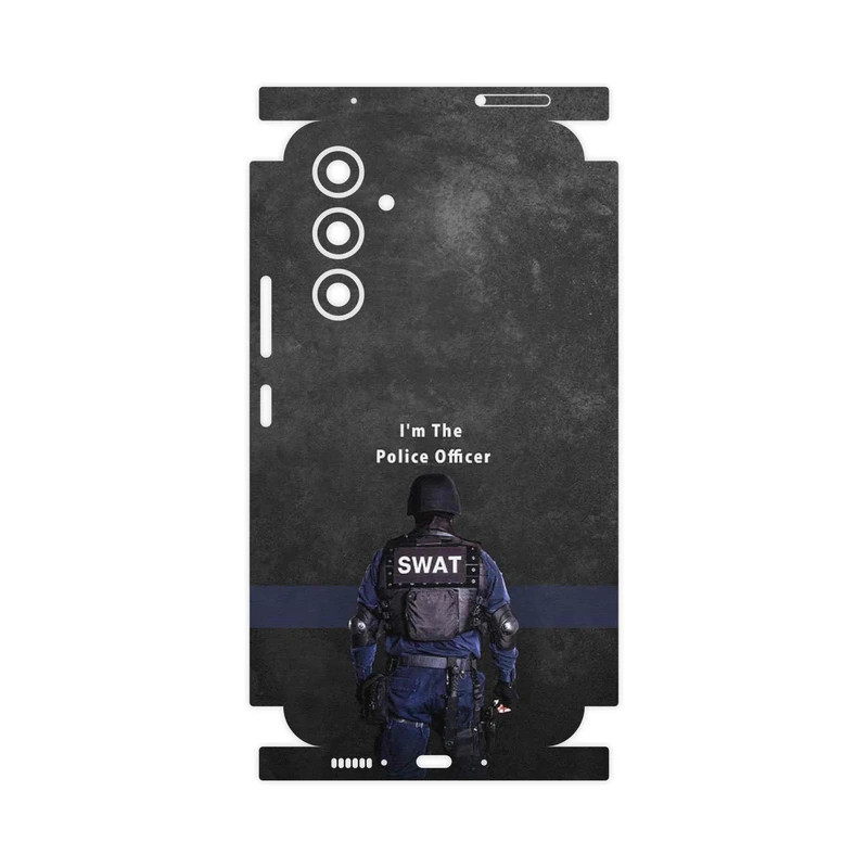 برچسب پوششی ماهوت مدل Police Officer-FullSkin مناسب برای گوشی موبایل سامسونگ Galaxy A54