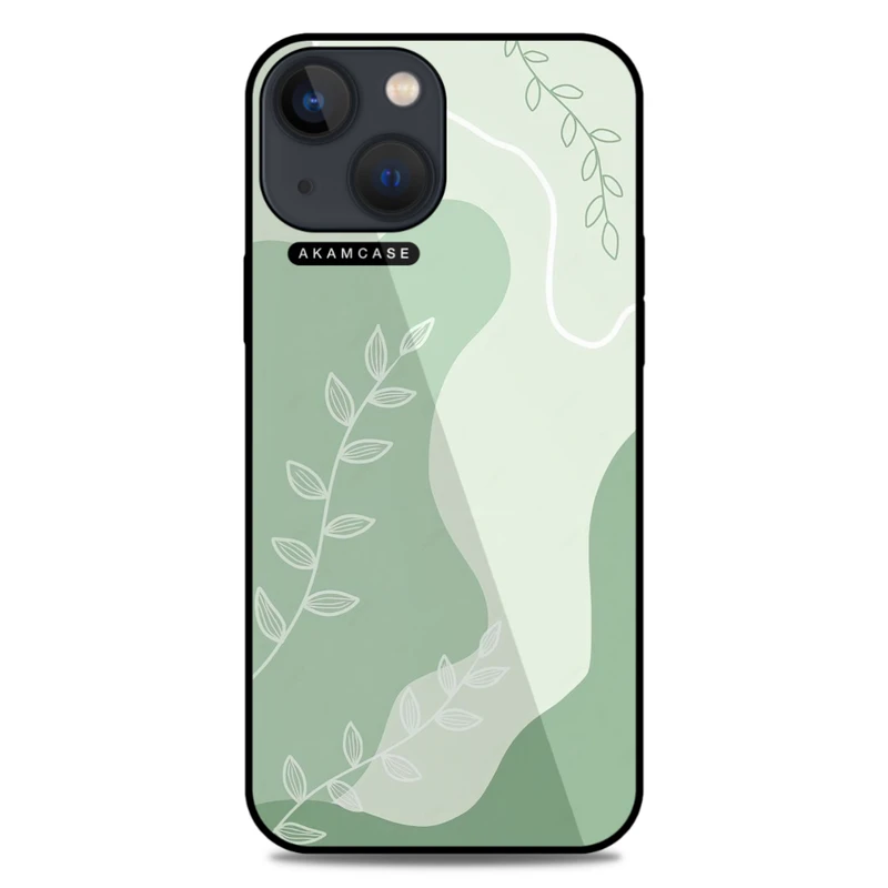 کاور آکام مدل AMC-WA13M-LEAVES-29 مناسب برای گوشی موبایل اپل iPhone 13 Mini