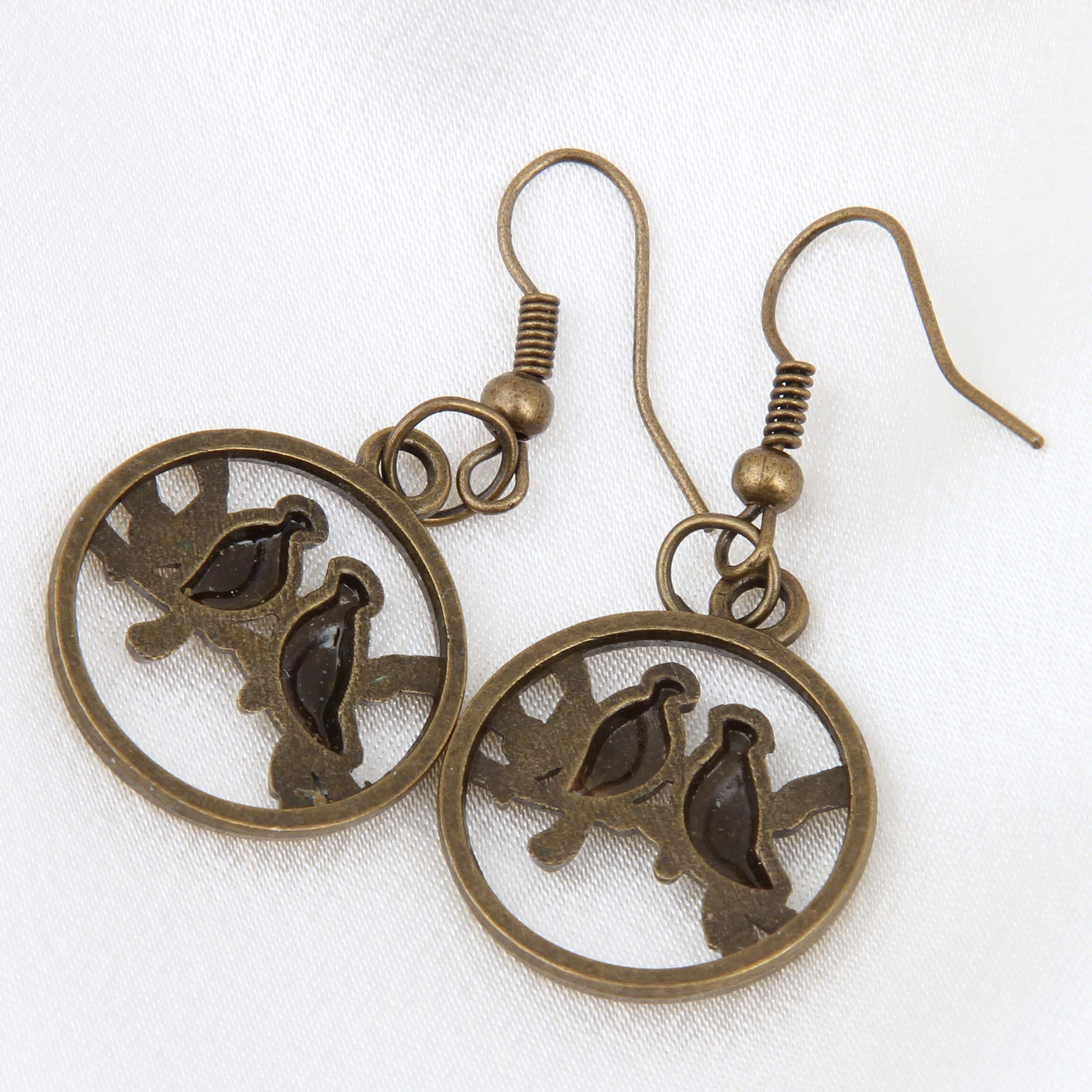 گوشواره دخترانه بازرگانی میلادی مدل پرنده کد GZN_274 گوشواره دخترانه بازرگانی میلادی مدل پرنده کد GZN_274