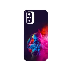 MAHOOT Smoke Rainbow Digital Art 1 Cover Sticker for Xiaomi Redmi Note 10
