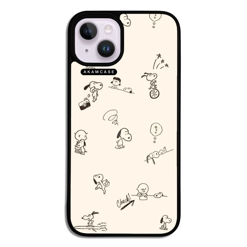 کاور آکام مدل AMC-WA14-SNOOPY-44 مناسب برای گوشی موبایل اپل iPhone 14