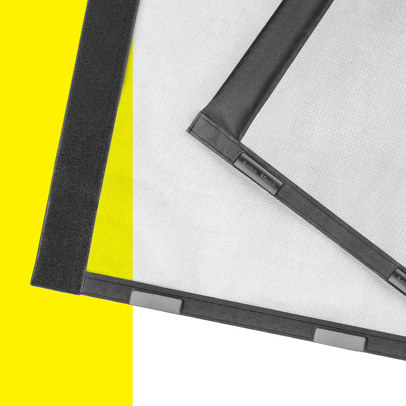 پرده توری مگنتیک آسان مش مدل asan47 سایز 90x230 سانتی متر