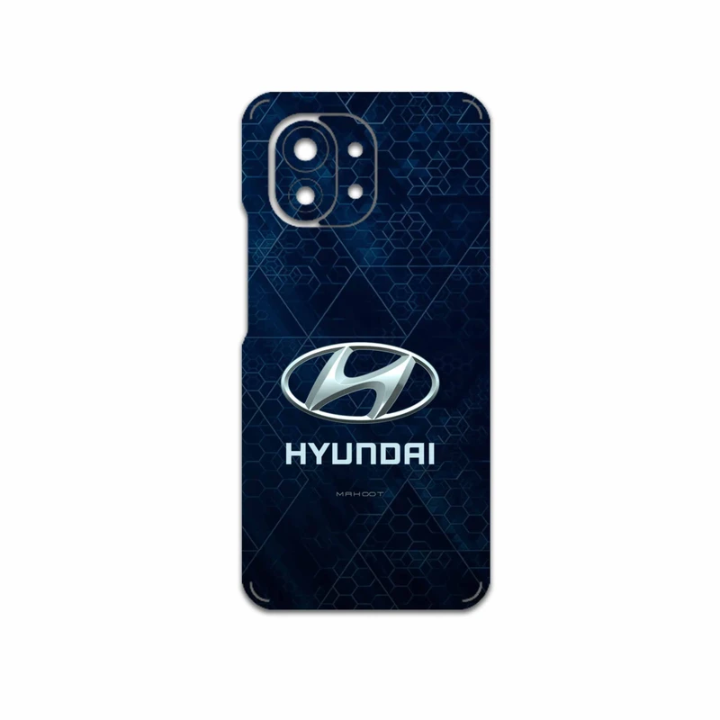 برچسب پوششی ماهوت مدل Hyundai-Logo مناسب برای گوشی موبایل شیائومی Mi 11 5G