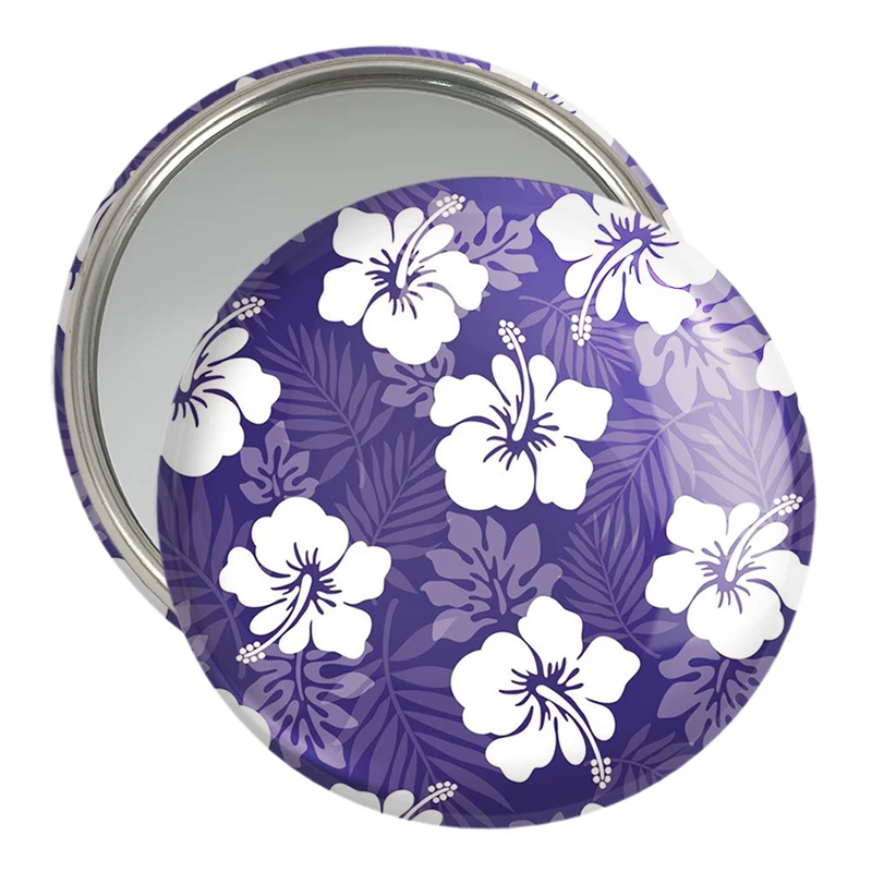 آینه جیبی خندالو مدل گل گلی کد 29014