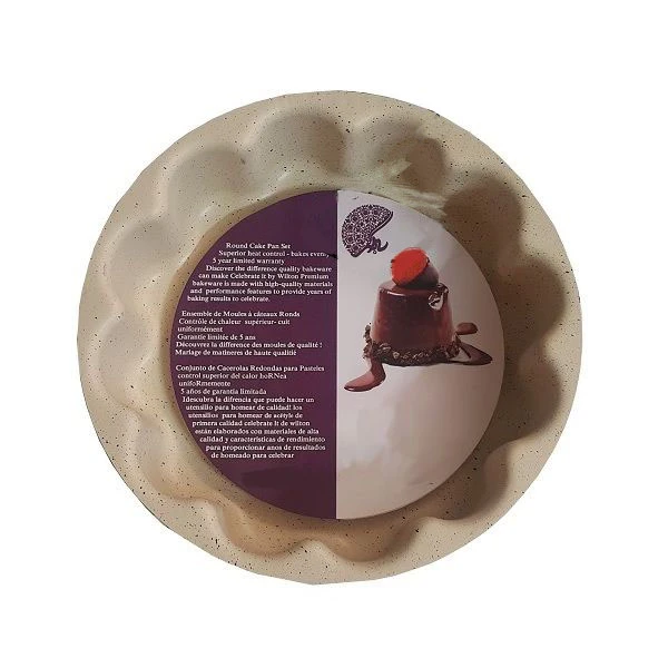 قالب کیک به گز مدل شارلوت چند قلب گرانیتی