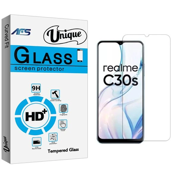 محافظ صفحه نمایش ای اف اس مدل Unique مناسب برای گوشی موبایل ریلمی C30s