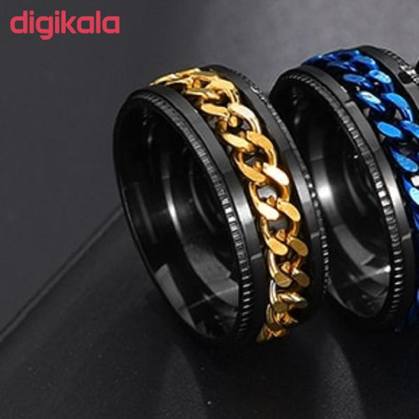انگشتر مدل زنجیر دار اسپینر کد ABI001R انگشتر مدل زنجیر دار اسپینر کد ABI001R