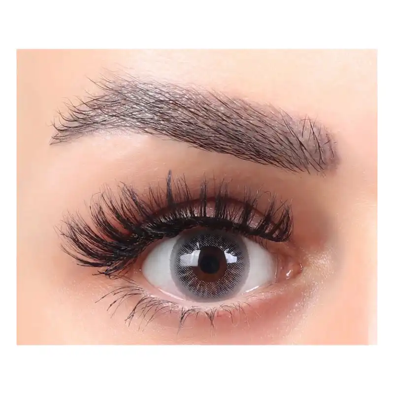 لنز چشم بیوتی شماره 2 مدل HA110 رنگ طوسی آبی روشن