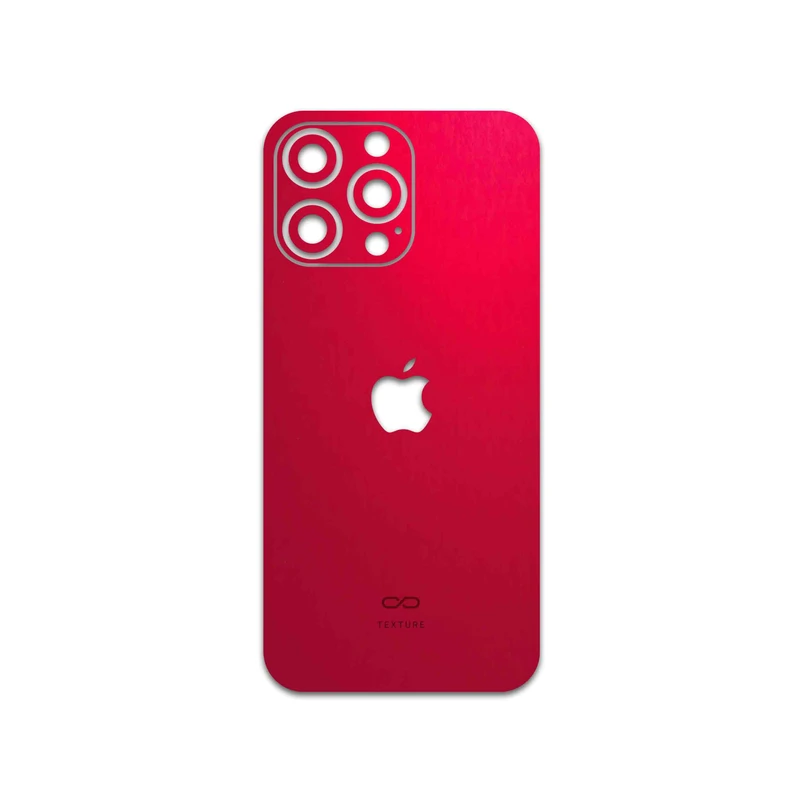 برچسب پوششی ماهوت مدل Matte-Warm-Red مناسب برای گوشی موبایل اپل iPhone 14 Pro Max