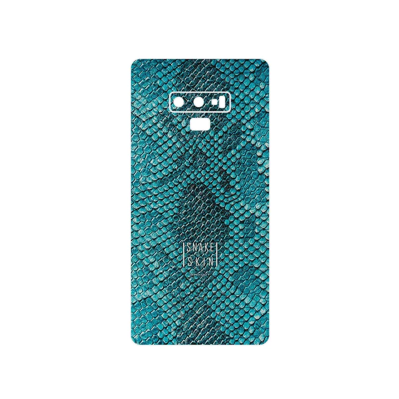 برچسب پوششی ماهوت مدل Blue Snake Skin مناسب برای گوشی موبایل سامسونگ Galaxy Note 9