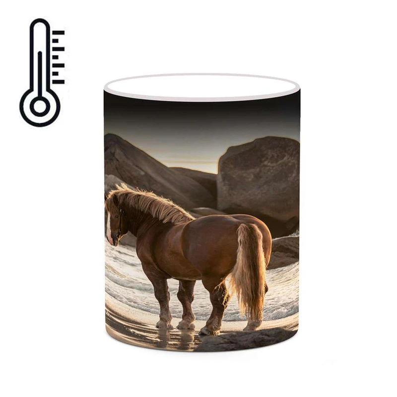 ماگ حرارتی کاکتی مدل اسب کد mgh24266