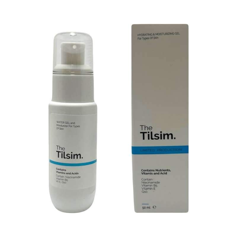 ژل آبرسان و مرطوب کننده تیلسیم مدل WG مناسب انواع پوست حجم 50 میلی لیتر ژل آبرسان و مرطوب کننده تیلسیم مدل WG مناسب انواع پوست حجم 50 میلی لیتر