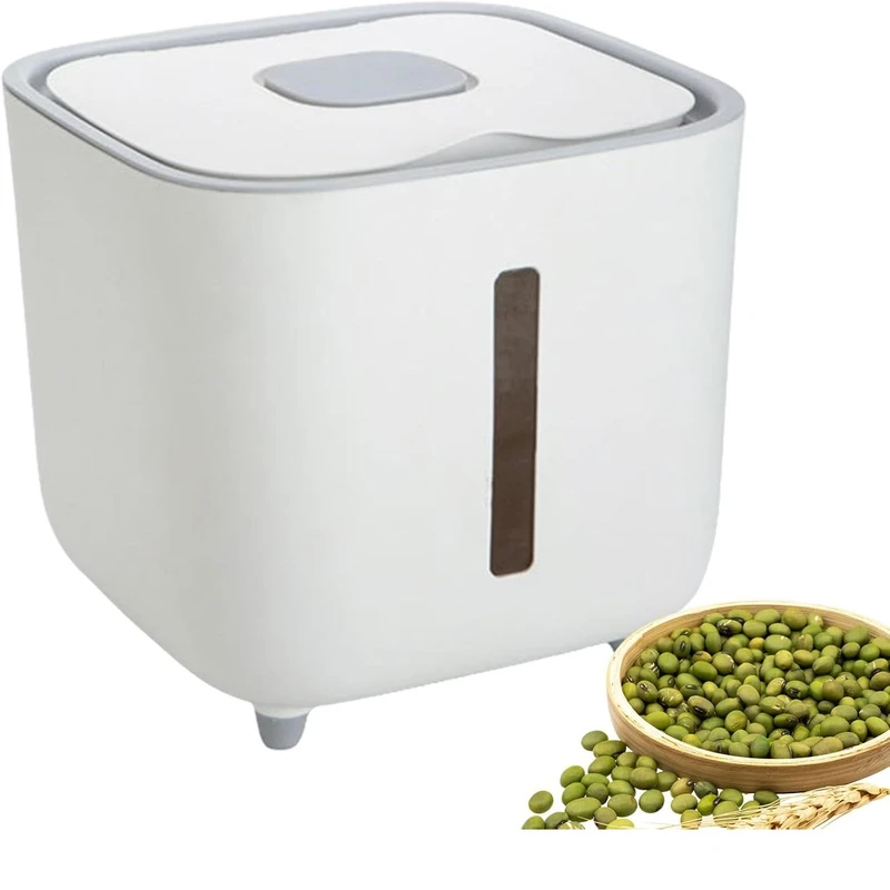 عکس شماره 9 : سطل برنج مدل مکعبی کد 1369n2180 ظرفیت 10 کیلوگرم