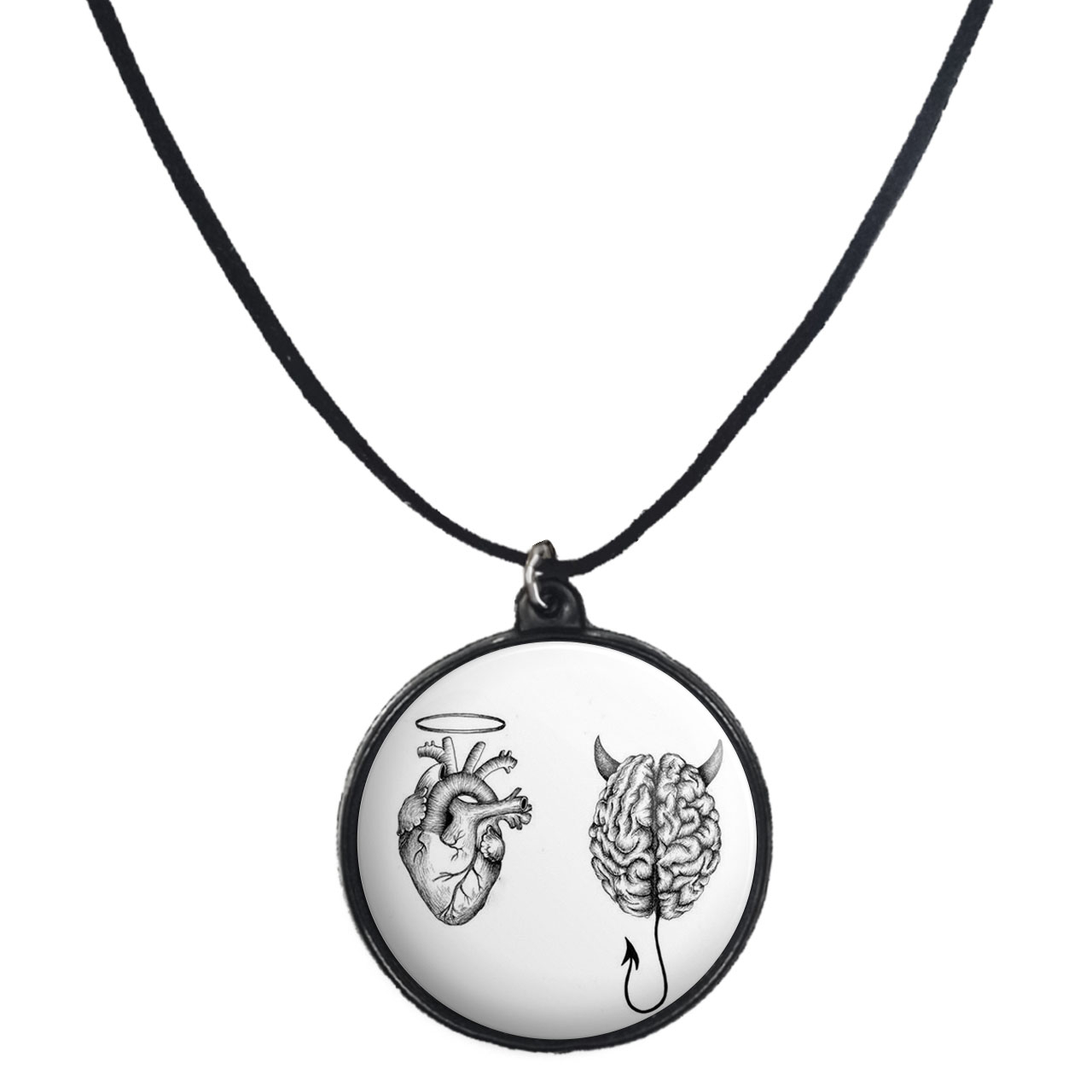 گردنبند پرمانه طرح عاشقانه کد pmb.4388 مدل دو طرفه