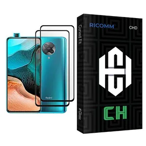 Ricomm CH Glass MIX002 Screen Protector For Xiaomi Redmi K30 Pro Pack Of 2