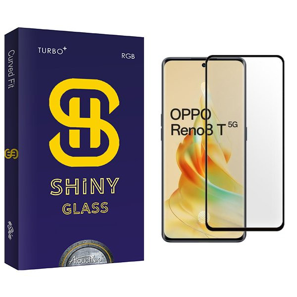 محافظ صفحه نمایش شیشه ای آتوچبو مدل Shiny مناسب برای گوشی موبایل اوپو Reno 8T