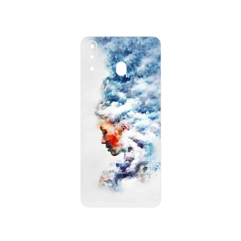 برچسب پوششی ماهوت مدل Women and the Cloud Digital Art مناسب برای گوشی موبایل سامسونگ Galaxy M20