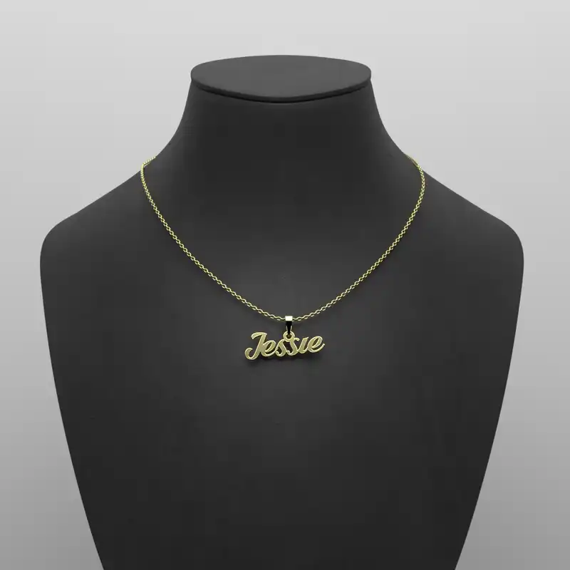 گردنبند طلا 18 عیار زنانه مدوپد مدل Jessie